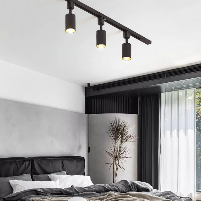 Sleek Cylinder Track Light-DWHOME