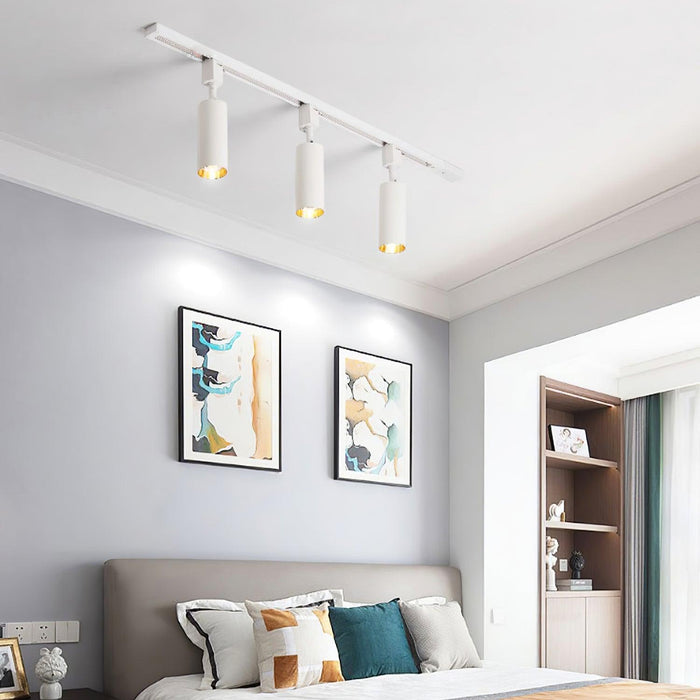 Sleek Cylinder Track Light-DWHOME