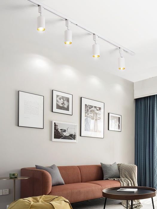Sleek Cylinder Track Light-DWHOME