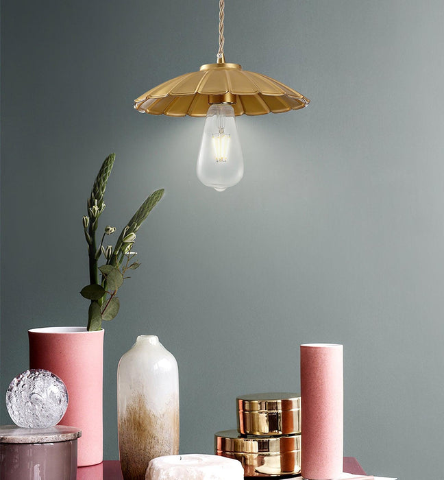Sleek Flat Pendant Lamp-DWHOME