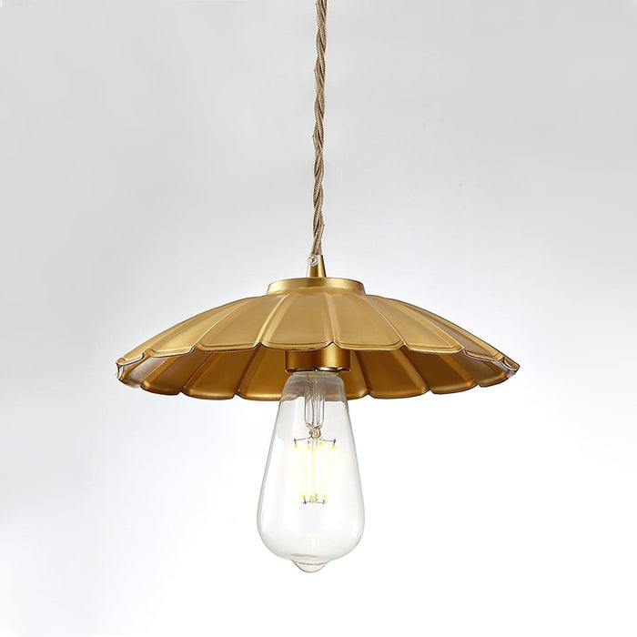 Sleek Flat Pendant Lamp-DWHOME