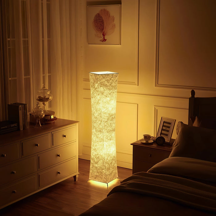 Slim Waist Tower Floor Lamp.