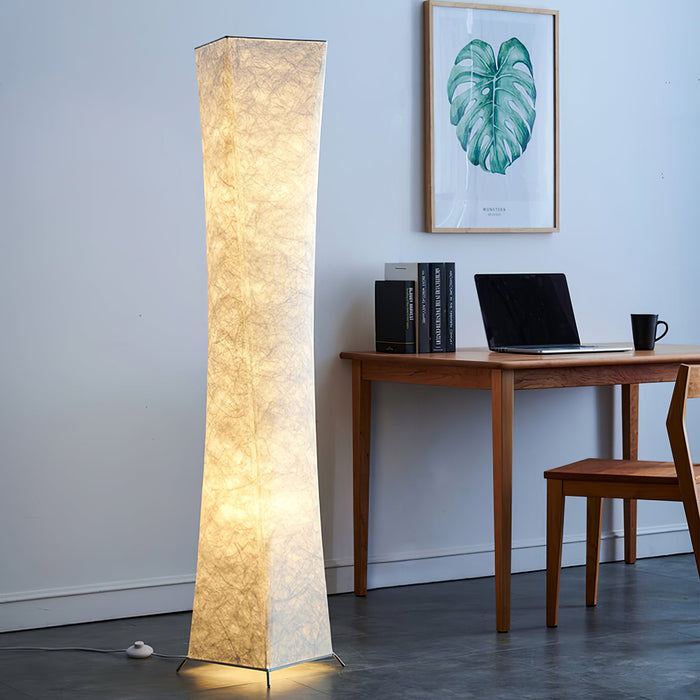 Slim Waist Tower Floor Lamp.