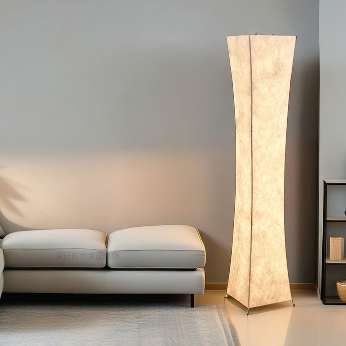 Slim Waist Tower Floor Lamp.