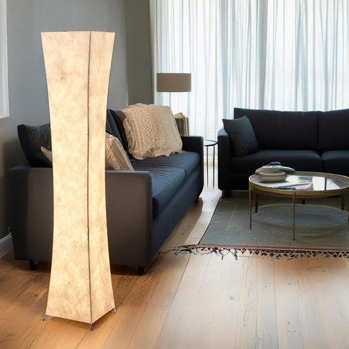 Slim Waist Tower Floor Lamp.