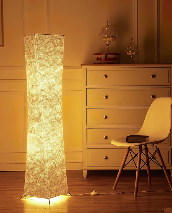 Slim Waist Tower Floor Lamp.