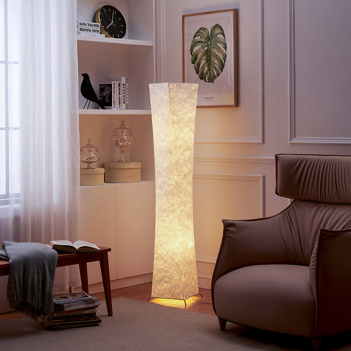 Slim Waist Tower Floor Lamp.