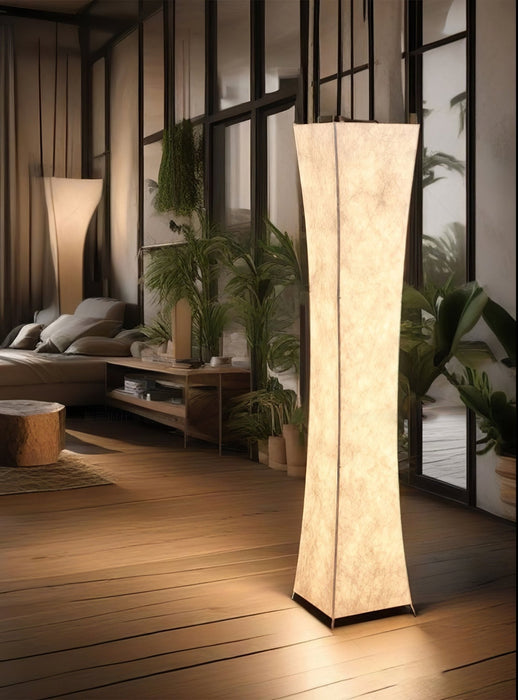 Slim Waist Tower Floor Lamp.