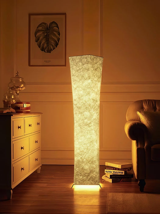 Slim Waist Tower Floor Lamp.