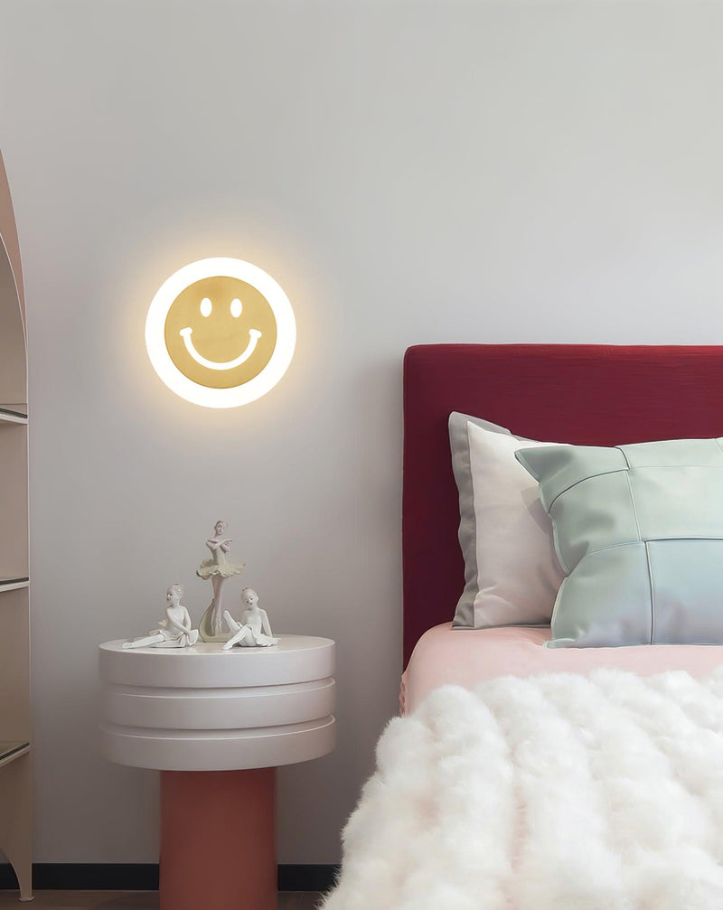 Smiley Wall Lamp-DWHOME