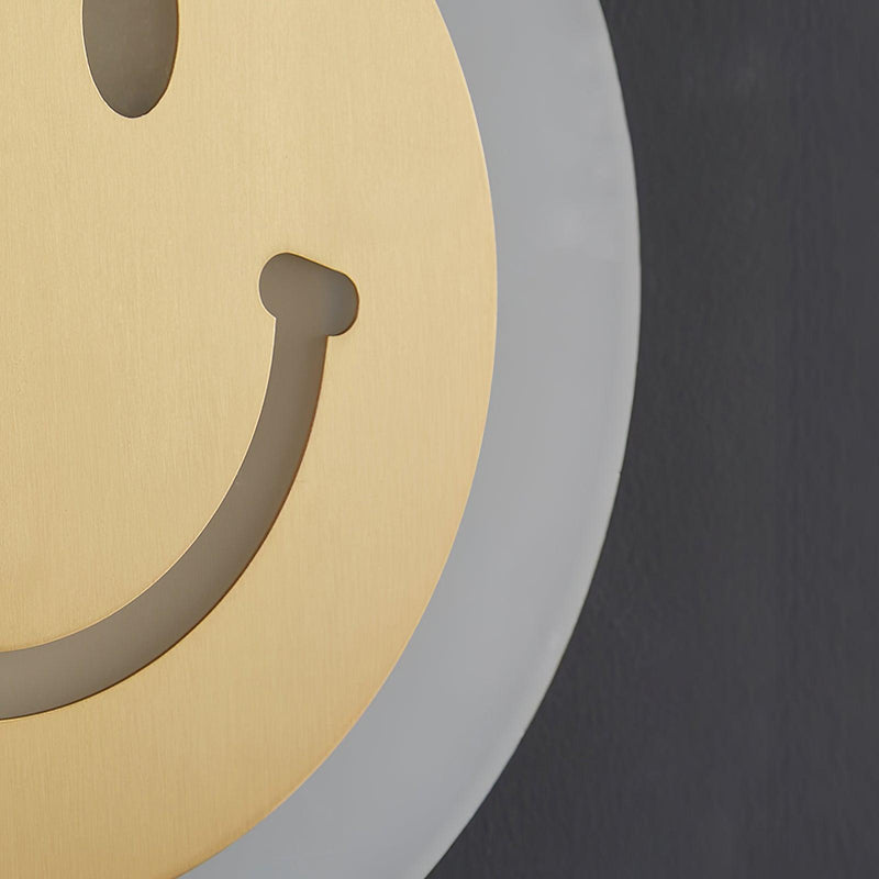 Smiley Wall Lamp-DWHOME