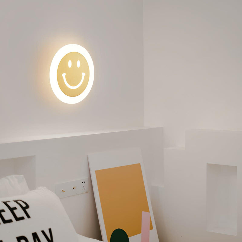 Smiley Wall Lamp-DWHOME