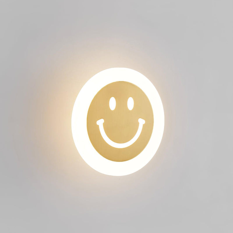 Smiley Wall Lamp-DWHOME