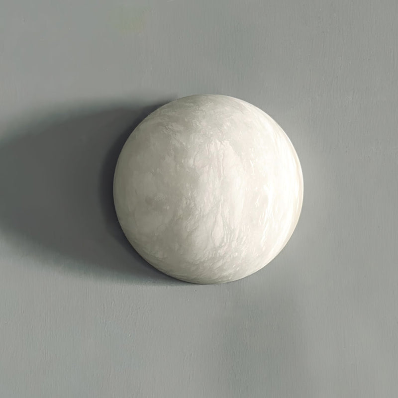 Snowflake Alabaster Wall Sconce-DWHOME