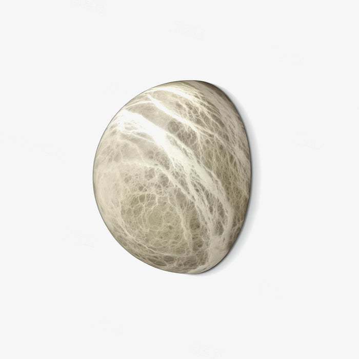 Snowflake Alabaster Wall Sconce-DWHOME