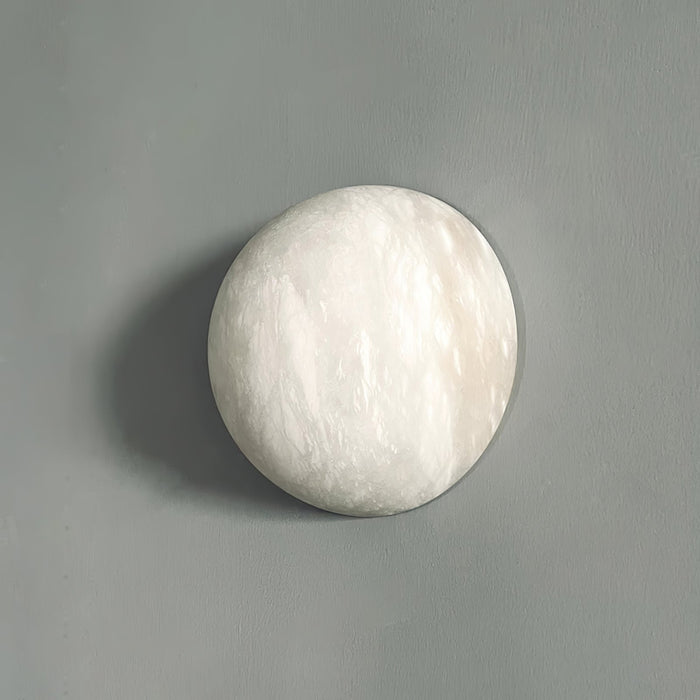 Snowflake Alabaster Wall Sconce-DWHOME