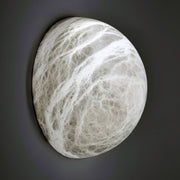 Snowflake Alabaster Wall Sconce-DWHOME