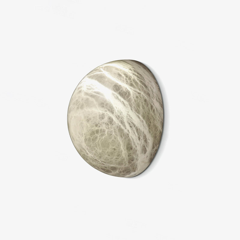 Snowflake Alabaster Wall Sconce-DWHOME
