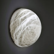 Snowflake Alabaster Wall Sconce-DWHOME