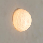 Snowflake Alabaster Wall Sconce-DWHOME