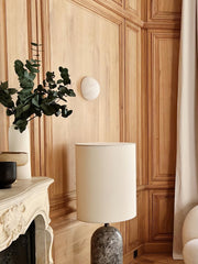 Snowflake Alabaster Wall Sconce-DWHOME