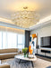 Snowflake Glass Chandelier-DWHOME