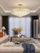 Snowflake Glass Chandelier-DWHOME