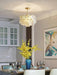Snowflake Glass Chandelier-DWHOME