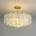 Snowflake Glass Chandelier-DWHOME