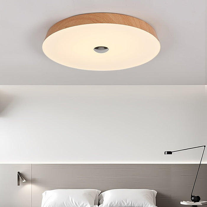 Solace Woodgrain Ceiling Light-DWHOME
