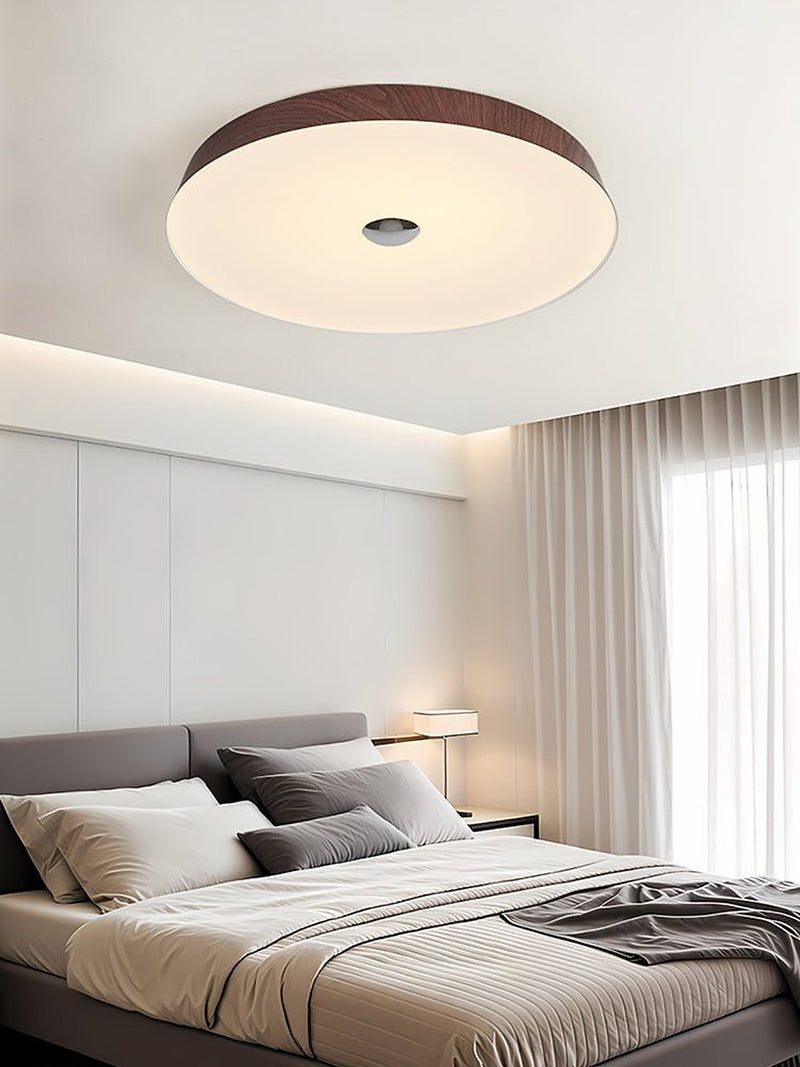 Solace Woodgrain Ceiling Light-DWHOME