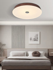Solace Woodgrain Ceiling Light-DWHOME