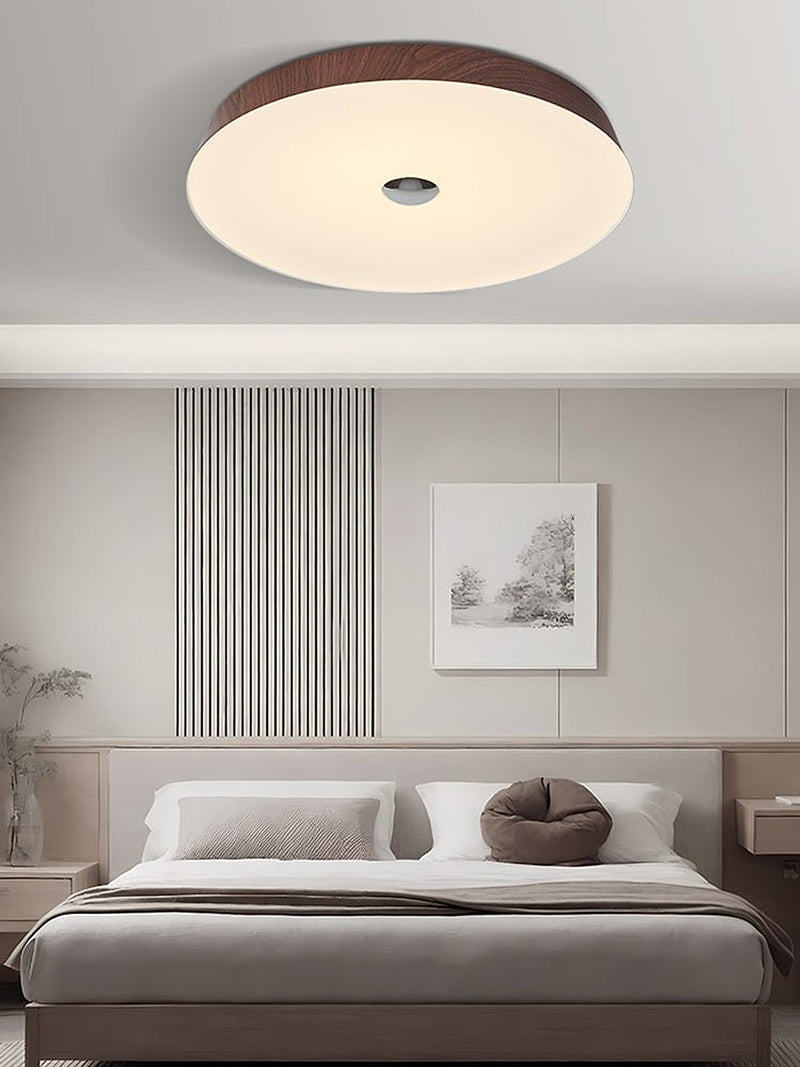 Solace Woodgrain Ceiling Light-DWHOME