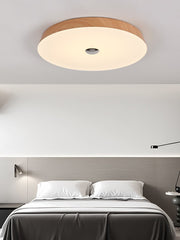 Solace Woodgrain Ceiling Light-DWHOME