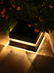 Square Post Outdoor Light-DWHOME