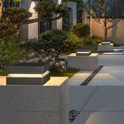 Square Post Outdoor Light-DWHOME