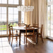 Solaris Disc Murano Chandelier-DWHOME