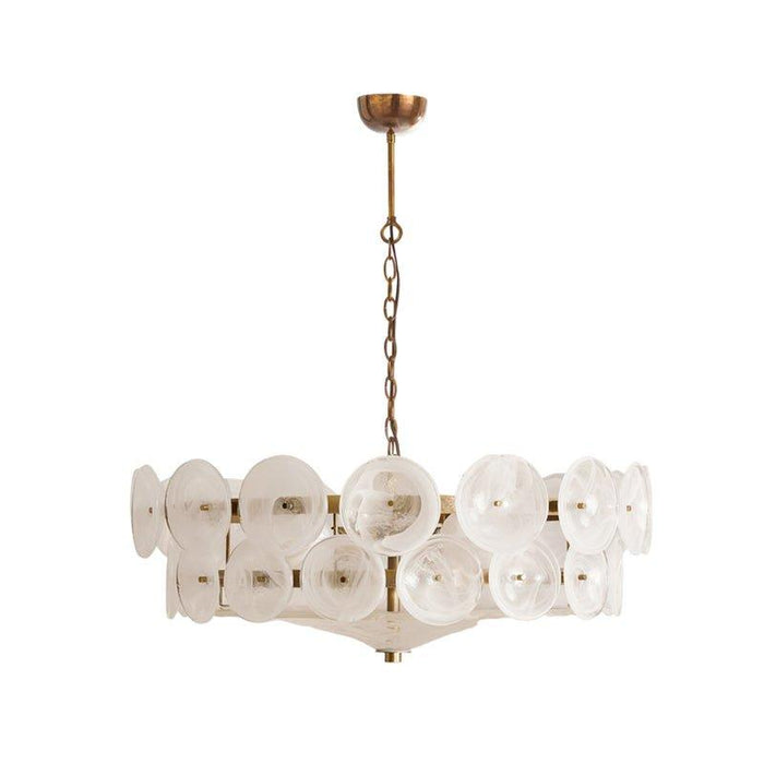 Solaris Disc Murano Chandelier - DWHOME