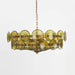 Solaris Disc Murano Chandelier-DWHOME