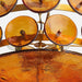 Solaris Disc Murano Chandelier-DWHOME