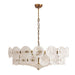 Solaris Disc Murano Chandelier - DWHOME