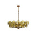 Solaris Disc Murano Chandelier - DWHOME