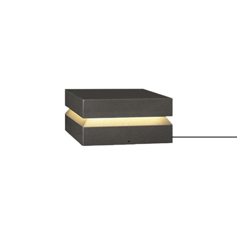 Square Post Outdoor Light-DWHOME