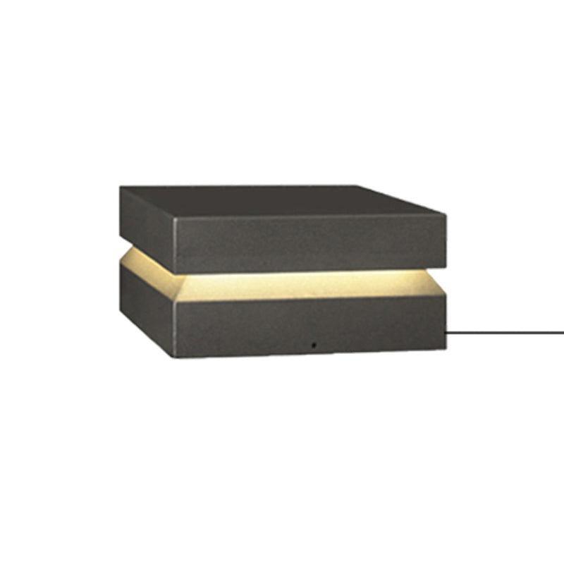 Square Post Outdoor Light-DWHOME