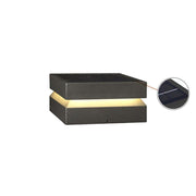 Square Post Outdoor Light-DWHOME