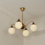 Solid Wood Magic Bean Chandelier-DWHOME