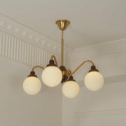 Solid Wood Magic Bean Chandelier-DWHOME