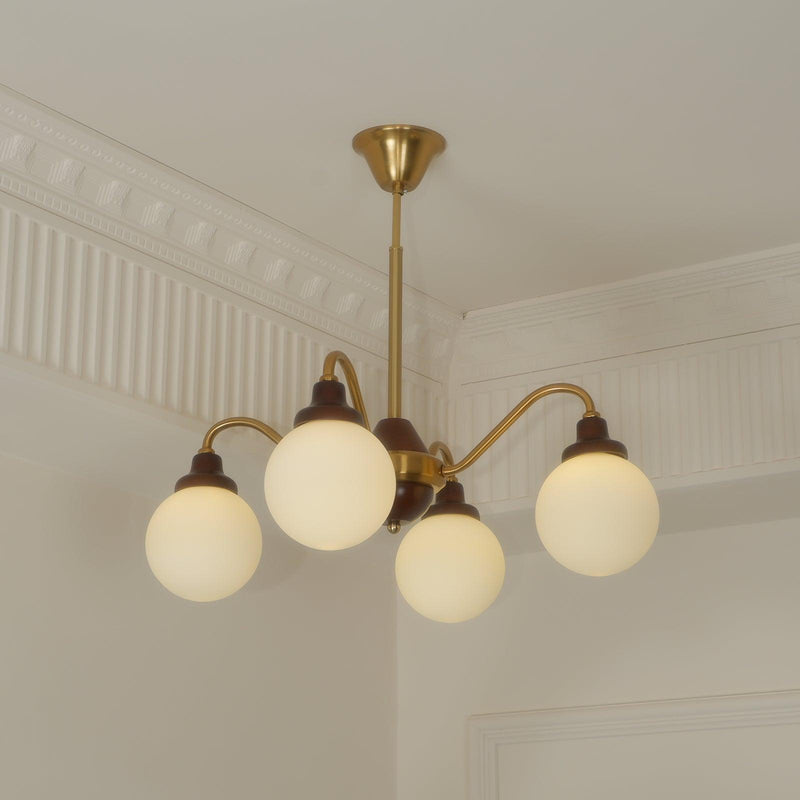 Solid Wood Magic Bean Chandelier-DWHOME
