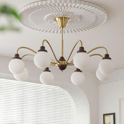 Solid Wood Magic Bean Chandelier-DWHOME