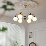 Solid Wood Magic Bean Chandelier-DWHOME